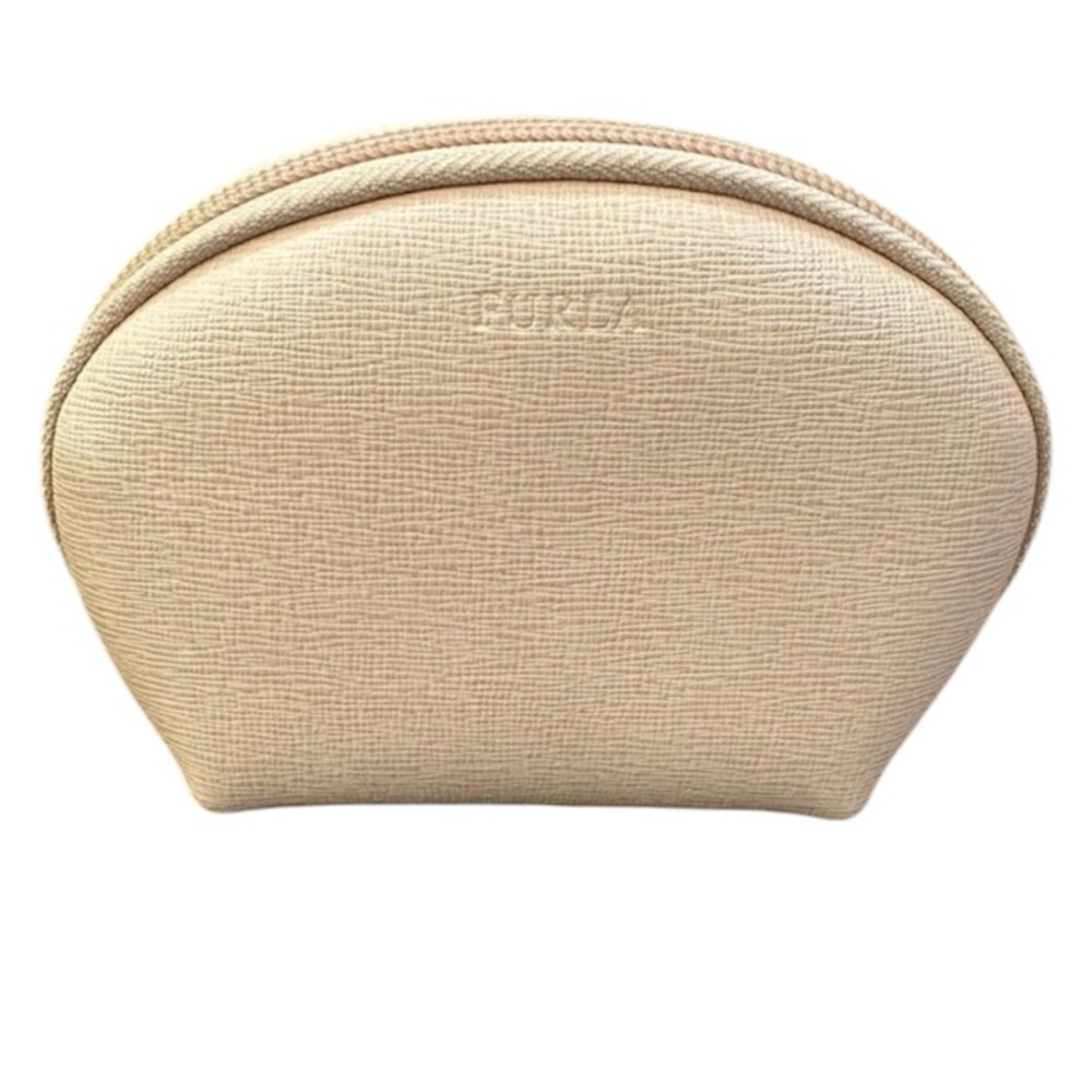 Furla Blush Pink Zippered Pouch